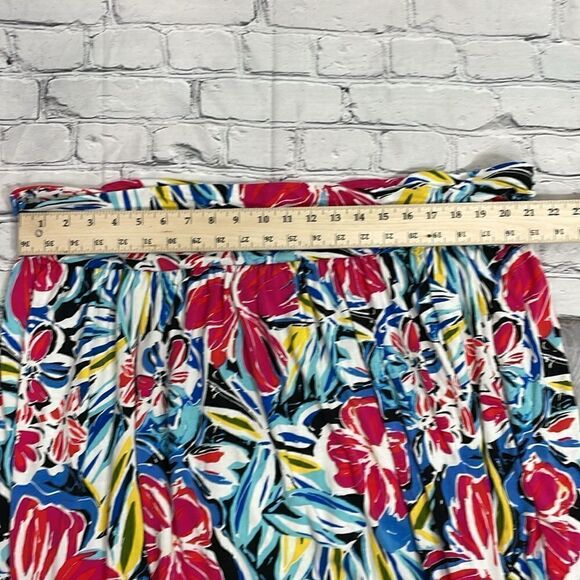 Lane Bryant Floral Print Pull On Mini Skirt size 22/24 plus size - Picture 7 of 8